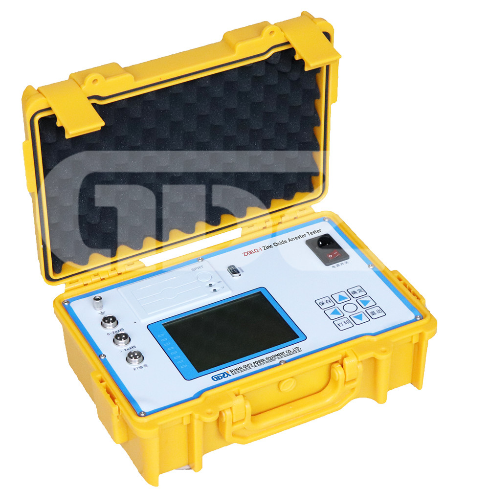 ZXBLQ-I intelligent Single Phase Zinc Oxide Lightning Arrester Test Equipment