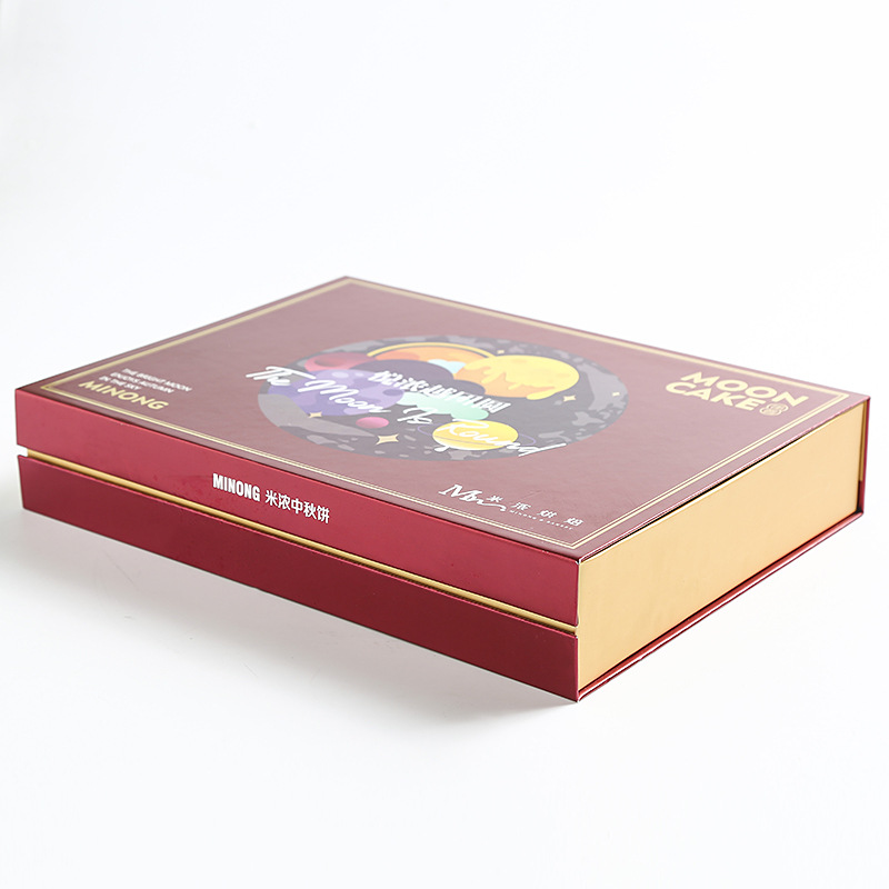UV Coating Luxury Chocolate Gift Box Packaging Stackable Multifunctional