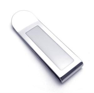 China 316L Stainless Steel Tagor Jewelry Fashion Trendy Money Clip Note Bill Clip PXM018 wholesale