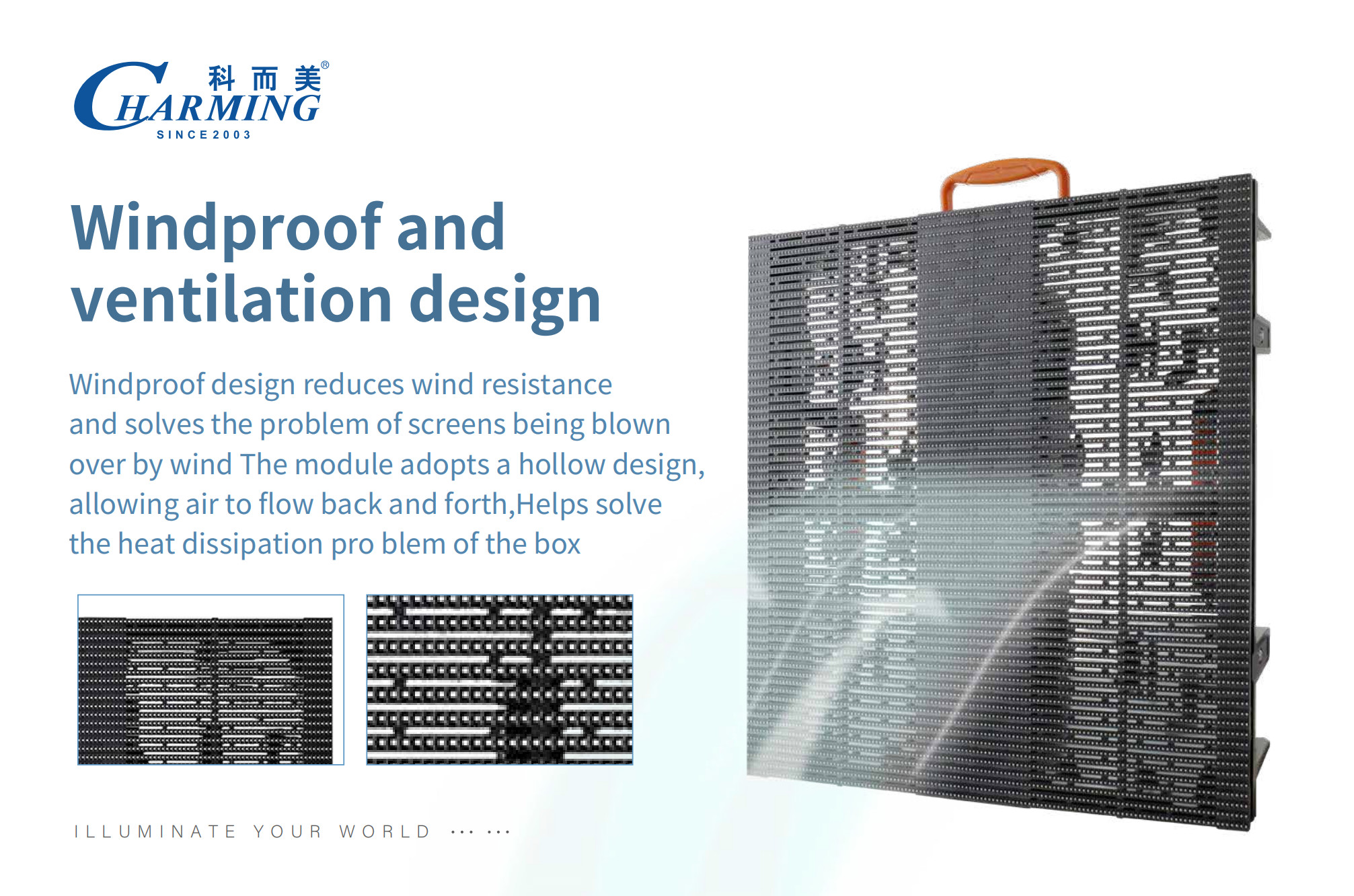 Outdoor IP65 P3.91-P7.8 Transparent Glass 3D Led Display Video Wall Display