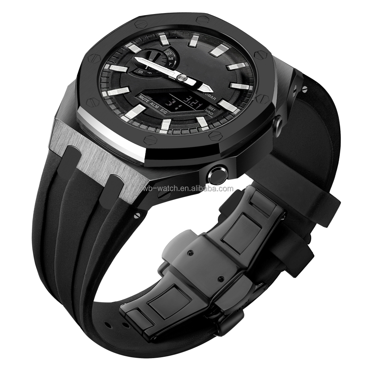 Stainless Steel Case ODM Support For Casio Mod Kit Replacement Watch Band And Strap