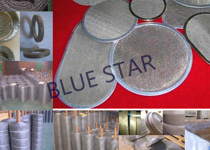 Flat / Crimped Stainless Steel Wire Mesh Plain Weave 0.011 ' / 0.008 " / 0.007 " Wire 30 36 42 " Width