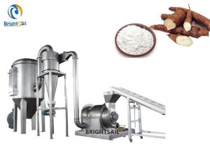 China SS304 Food Grade Powder Grinding Machine For Cassava Plantain Chips Easy Operaton wholesale