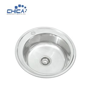 China Topmount Kitchen Sink Round sink Stainless Steel Kitchen Sink wholesale