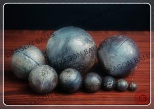 China Anti Friction Steel Grinding Balls 80mm 58-63 Hardness For Cement Plant / Power Station wholesale