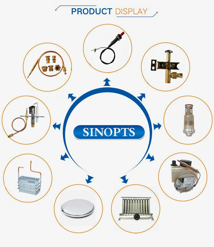 Sinopts Cast Iron Cylinder Home Cooking Pan Support Stove Bracket