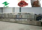 Microwave Drying Machine / Sterilization Meat Microwave Roasting Equipment For