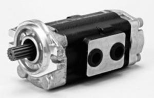 China Compact Two Stage Gear Pump Forklift Hydraulic Pump Shimadzu Type wholesale