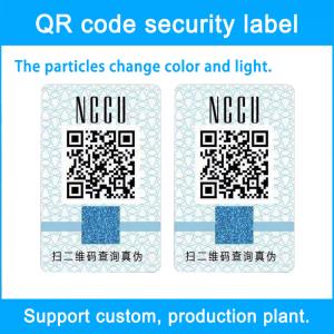 China Custom Anti Counterfeit Tax Stamp with Security Adhesive Paper wholesale