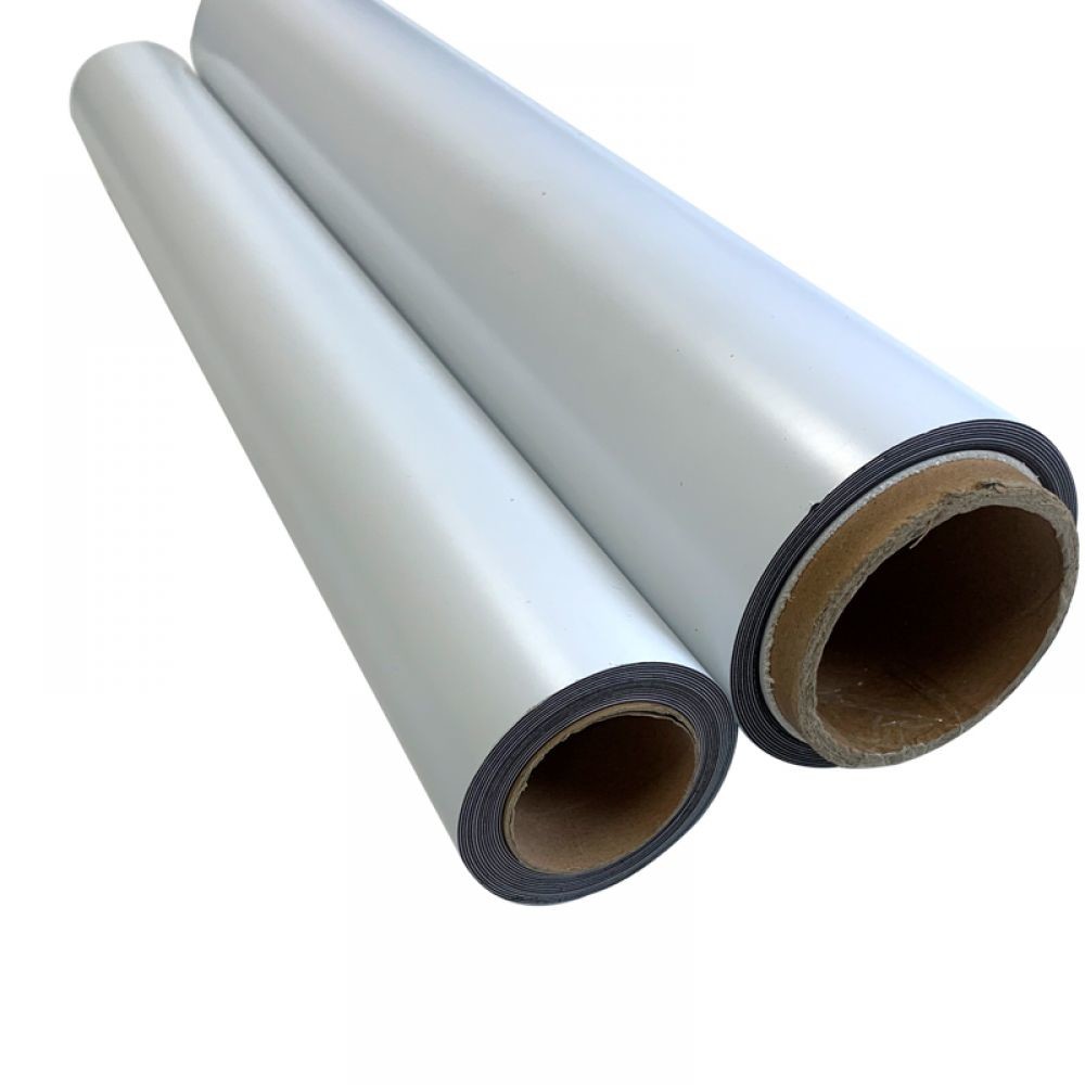 ODM PVC White Flexible Magnetic Material Sheet Roll With Laminate PET Film