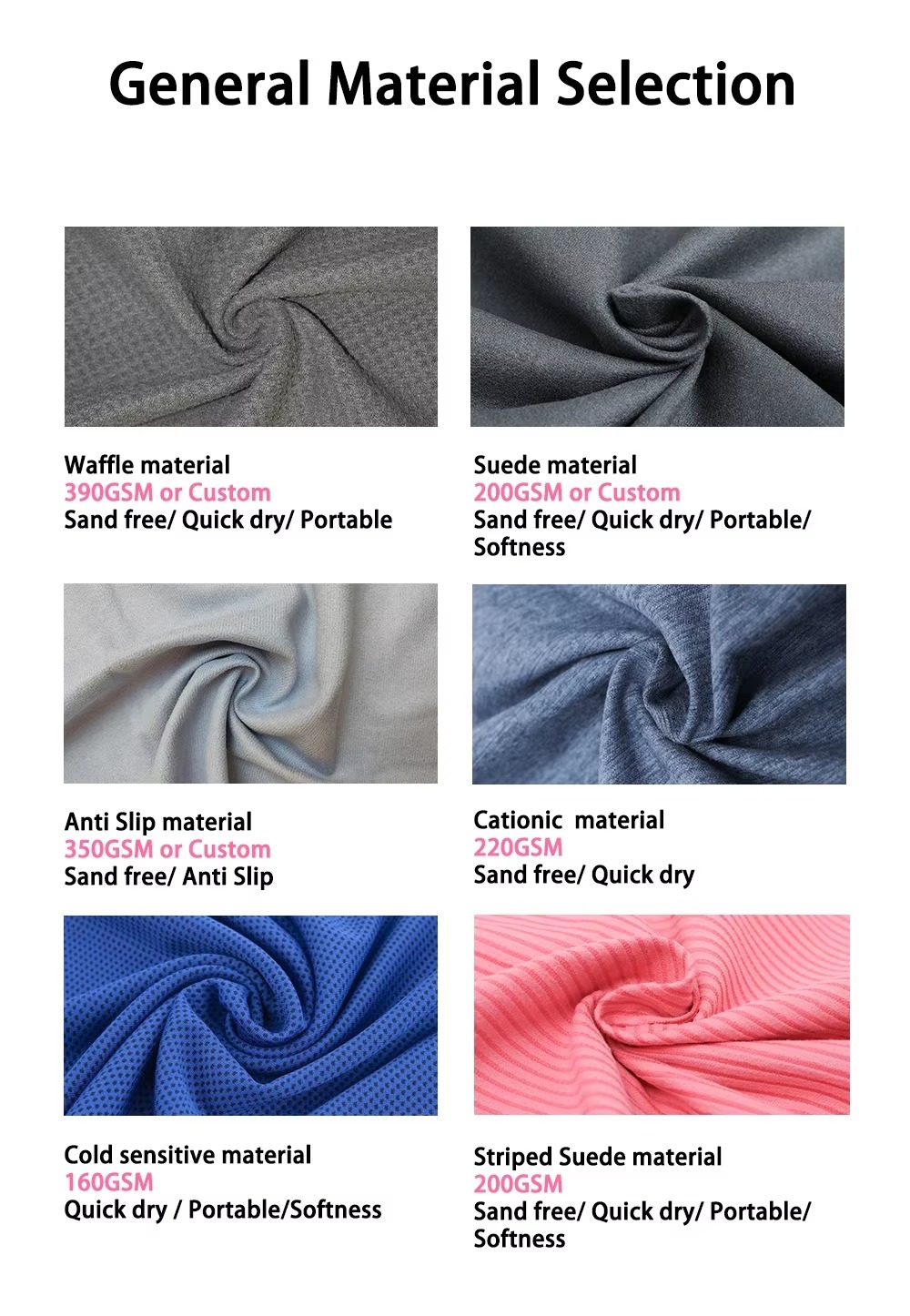 Microfiber Quick-Drying Gym Sport Towel for Outdoor Sports and Beach Absorbent and Sporty Microfiber Beach Towel