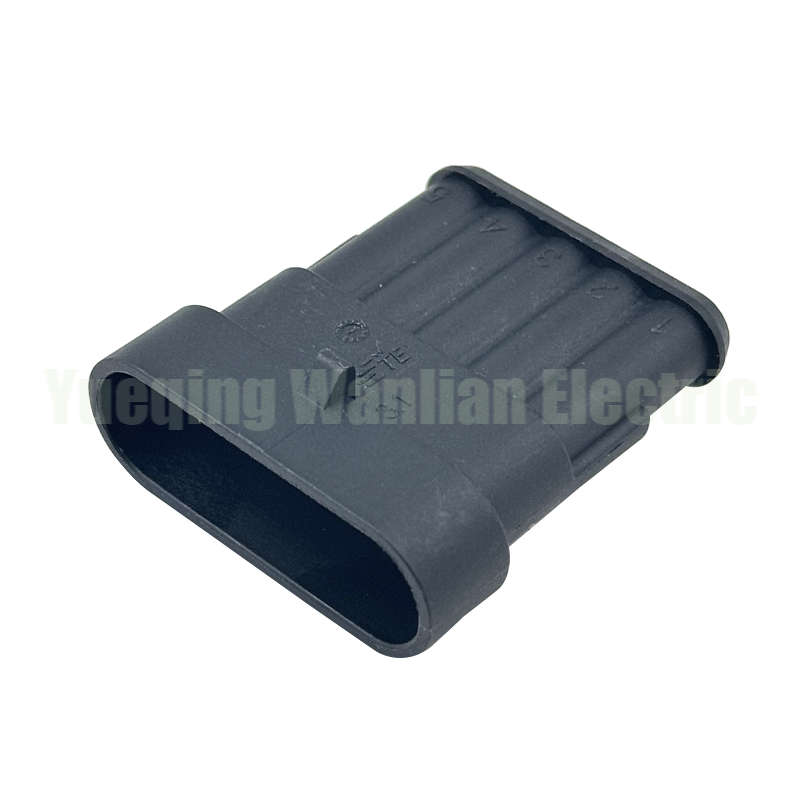 5 Pin 282107-1 Automotive Power Connector Auto Male Electrical Plastic Connector