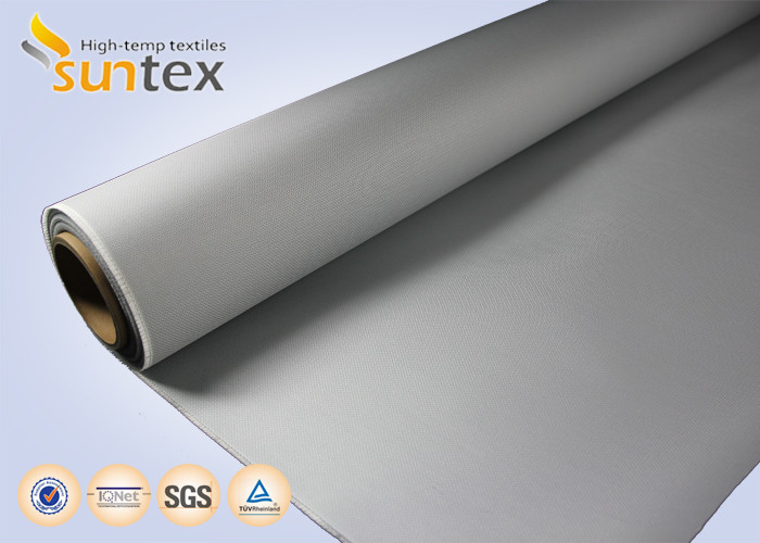 Impregnated Silicone Rubber Coated Fiberglass Cloth/fabric For Expansion Joint/curtain