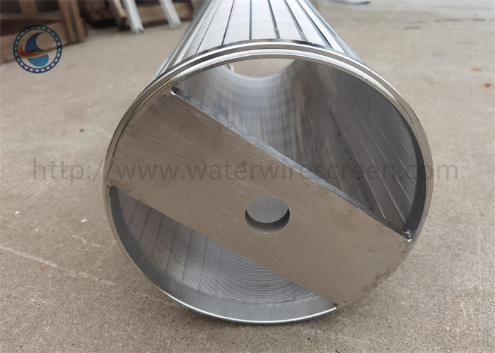 Backwash Johnson V Shape Filter Element With Handle Basket