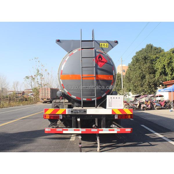FOTON AUMAN 8x4 24.68cbm Chemical Tank Truck For Flammable Fluid Methanol Ethanol