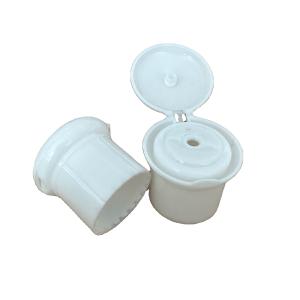 China Non Spill 28/415 Screw Plastic Flip Top Cap for Leak-Proof Packaging wholesale