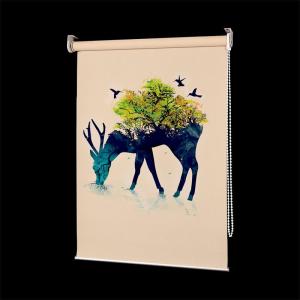 China Fashion Printed Shutter Custom Curtain 3D Printed Roller Blinds Shutters wholesale