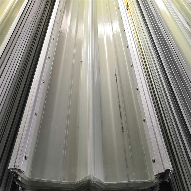 Impact Resistance Daylighting FRP Tile For Shed Greenhouse Roof