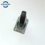 Rubber Coated Industrial Caster Wheels for Heavy Duty Applications