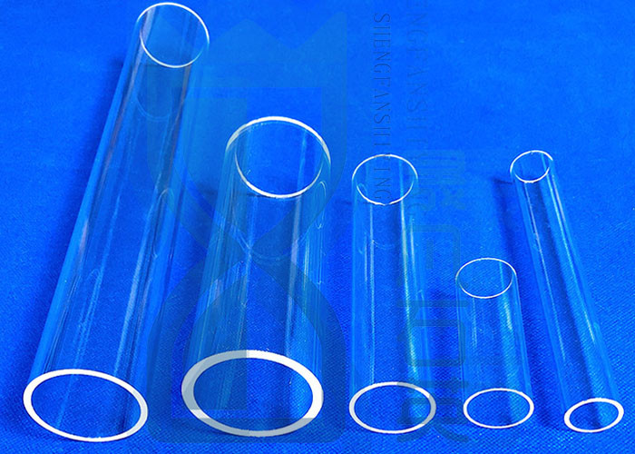 Ultraviolet Transparent 2.2g/Cm3 Quartz Glass Tube For UV Sterilizer Lamps Ozone Free Quartz Test Tube
