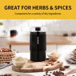 150W Commercial Electric Coffee Grinder 60g Capacity , 304 Stainless Steel Spice
