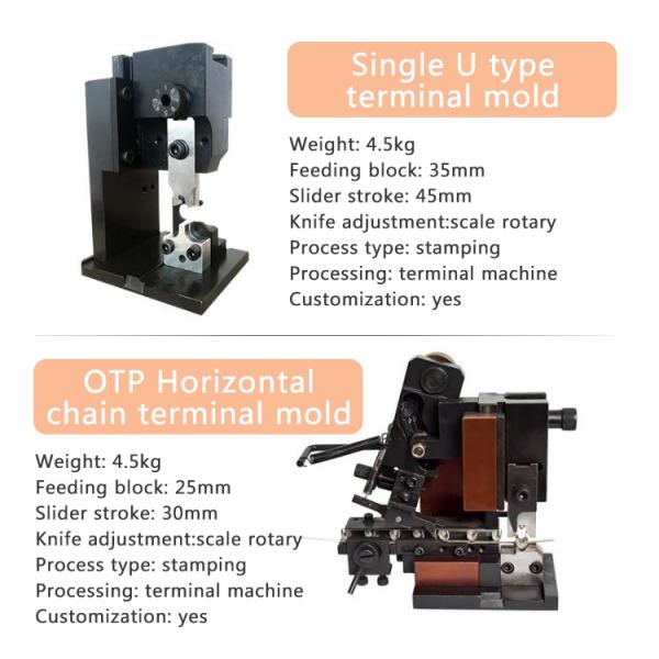 High Precision Manufacturing Custom Ring Round Spade Flag Pin Copper Insulated Terminal Applicator Crimping Terminales Molds