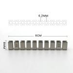 UK5N UKK5 UK2.5B Din Rail Terminal Blocks Accessories Center Jumper 10 Pole FBI