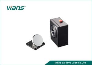 China Wall Mount Magnetic Fire Door Holder , Electromagnetic Door Holder For Fire Door wholesale