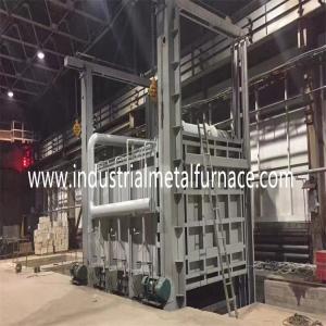 China 320kw/H Gas Burner Car Bottom Furnace , Bogie Hearth Furnace Heating Furnace wholesale