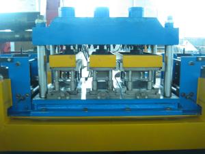 China PLC Panasonic Door Frame Roll Forming Machine 15 Meters / Min Electric Parts Schneider wholesale