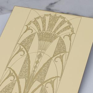 China Gold Mirror Etched Stainless Steel Sheet Manufacturer on sale