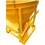 0.5 Cubic Meter Cement Kibble 0.5 CBM Crane Kibble Yellow Painting