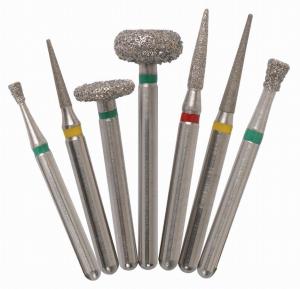 China High Speed Handpiece Diamond Grinding FG Burs For Cutting Direction wholesale