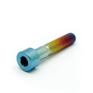 China Polished Titanium Bike Accessories Custom Ti6al4v M6x25 Alloy Flange Bolt wholesale