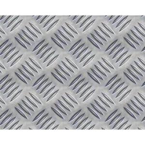 China 48 X 96 4ft X 8ft Anodized Aluminum Diamond Plate For Enclosed Trailers Bus Subway 5 Bar wholesale