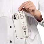 Customized LG Phone Cases Pu Leather Shockproof Lanyard Strap