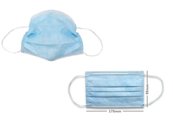 Protective Surgical Disposable Mask / Disposable Mouth Mask Ce Fda Niosh