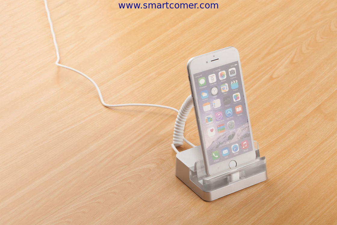 COMER security alarm cable locking Devices Anti-theft Display Holder for mobile phone shops