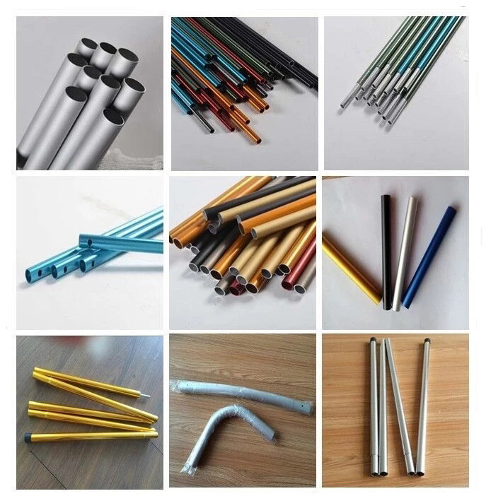 6061 - T6 Mill Finished Round Aluminum Extrusion Profiles For Industrial Use