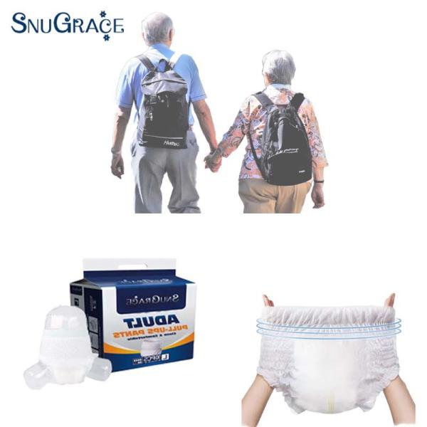 Disposable Adult Pull-Up Pants Incontinence Patients Underwear Samples Diaper