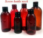 100ml Medical Syrup Bottles 2 Oz Plastic Liquid Medicine Bottles