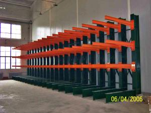 China Powder Coating Finish Cantilever Racking System wholesale