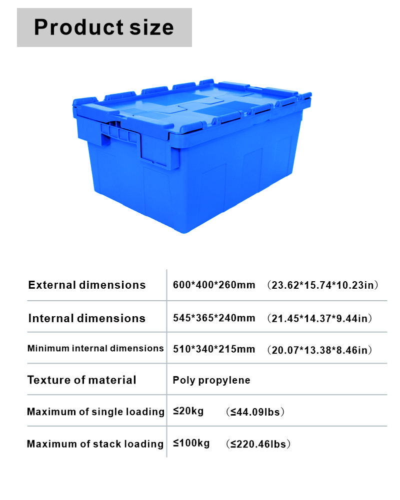 2021 Plastic Poultry Chicken Transport Cage with Solid Box Style and Customized Logo