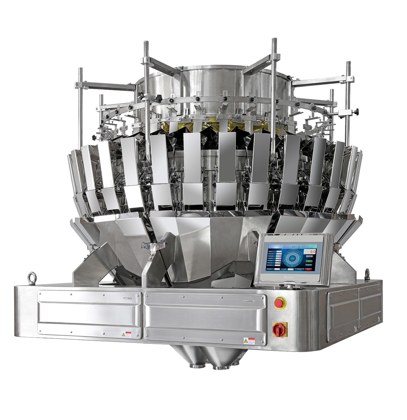 IP65 14 Head High Precision Weighing Machine Plastic UUPAC