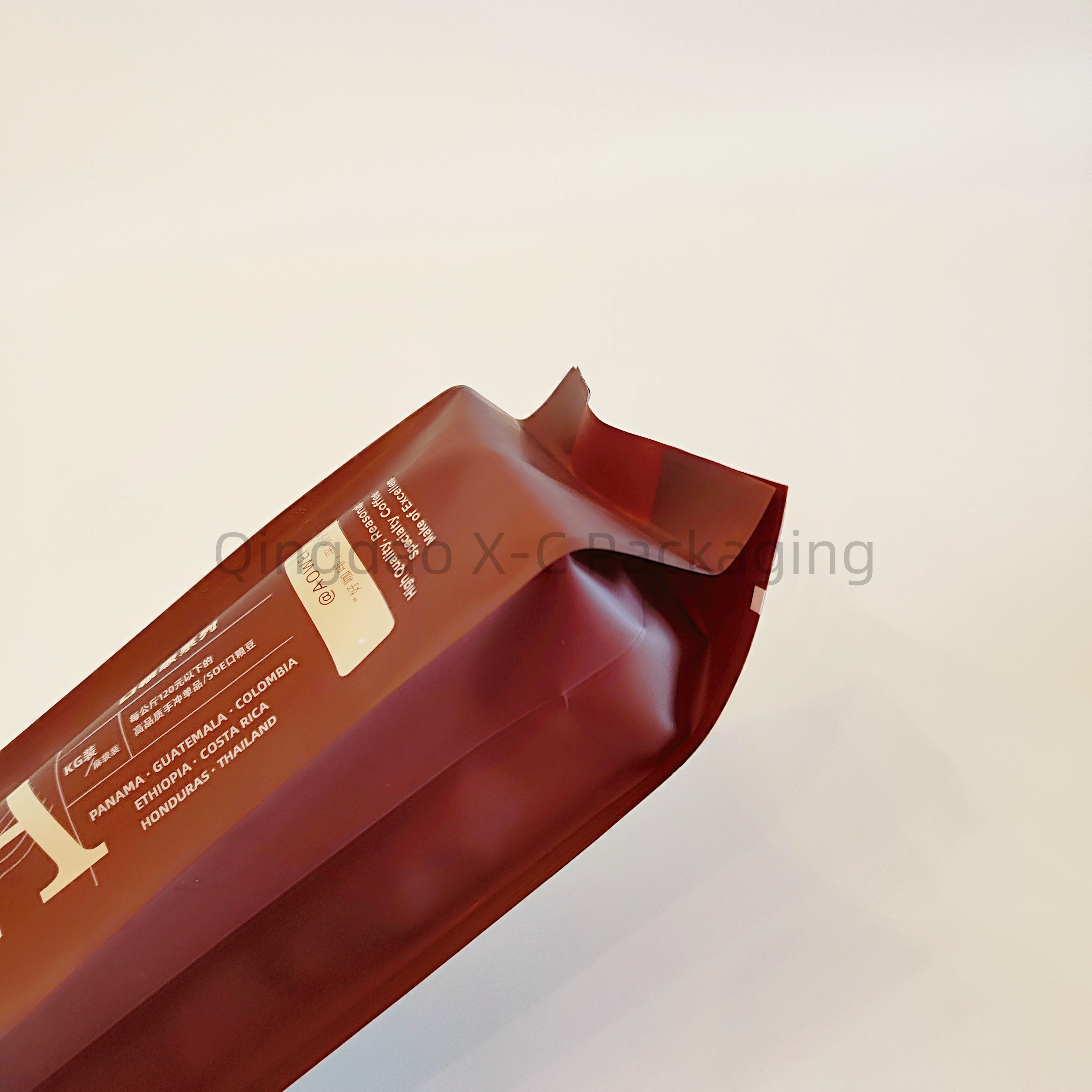 Customized Thick Quad Seal Bags Packaging Stand Up Pouch Flexible Laminated