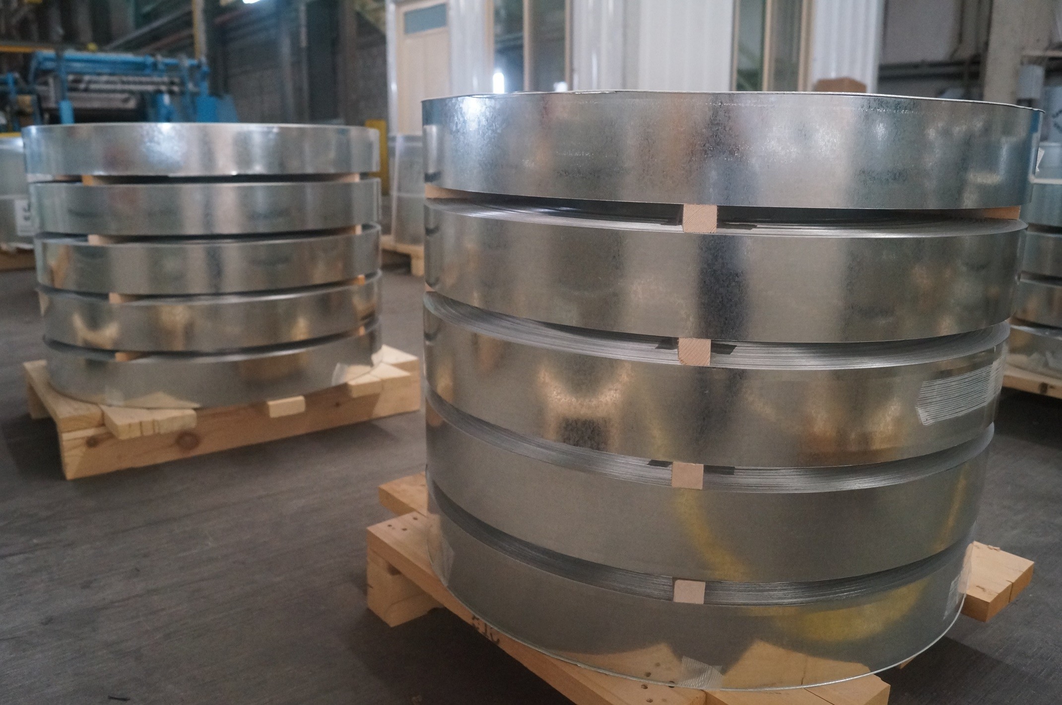 ASTM A792M Slitting Steel Coils GI Galvanized Sheet G90 0.75mm