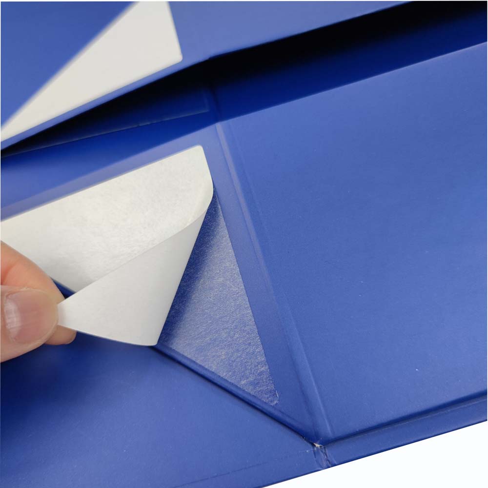 Large Gray Wig Packaging Boxes Paper A5 Foldable Magnetic Gift Box