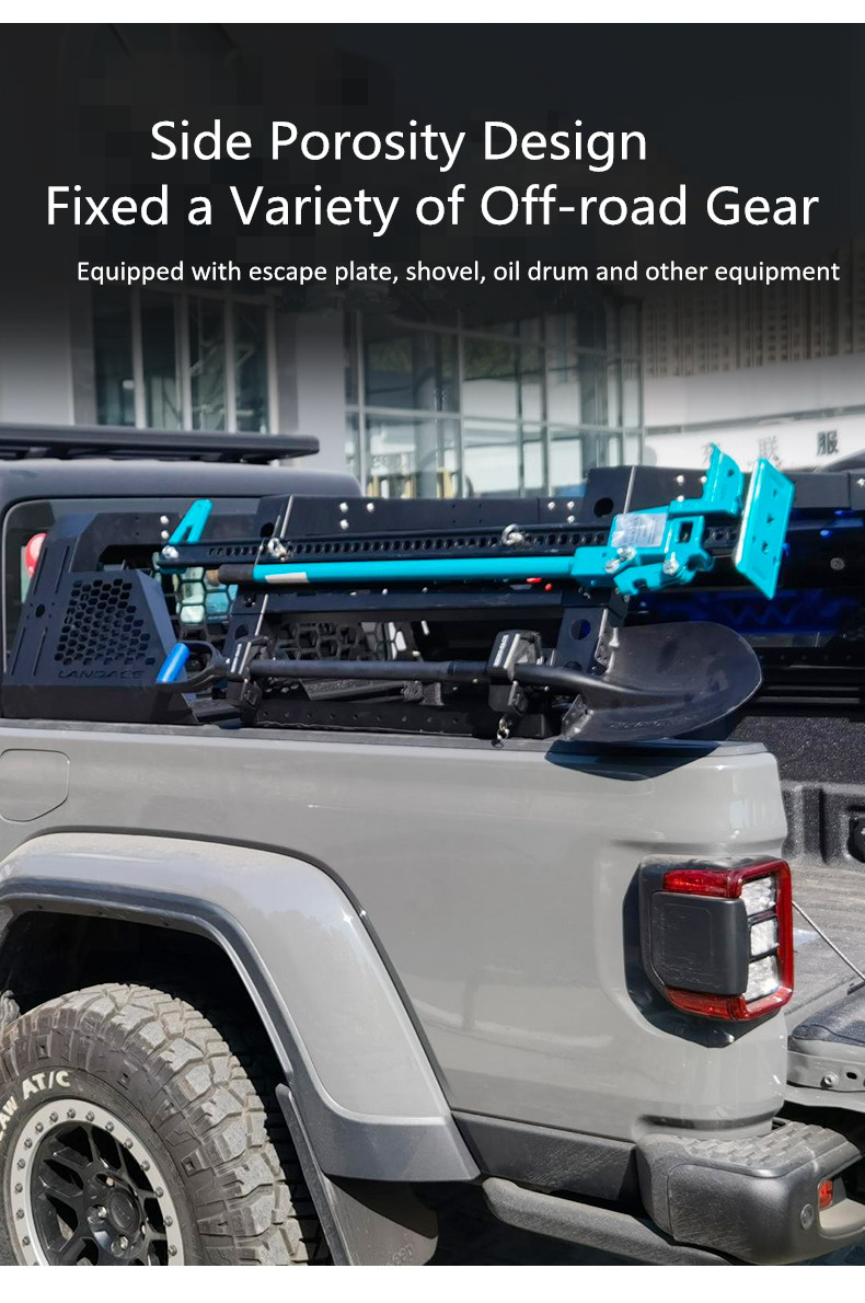 Universal Sport Roll Bar for Jeep Gladiator Directly Adjustable Pick Up Truck Bed Rack