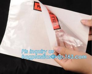China dhl packing list envelope flyer express courier envelope bags, postage packaging post mail bags, plastic adhesive packin wholesale