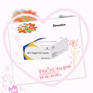 China HCV Rapid Test Cassette High Sensitivity Hot Sale Biovantion wholesale
